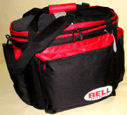 helmet and hand bag from bell helmets