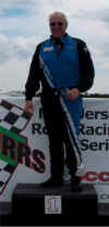 Thom Schoonover racing in his Design 500 Nomex and FR custom drivers uniform