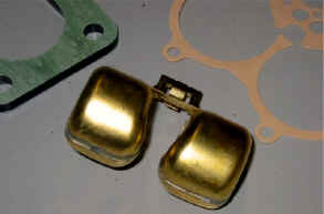 weber brass float and gaskets