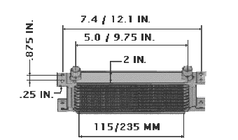 oil cooler from serck marston and mocal